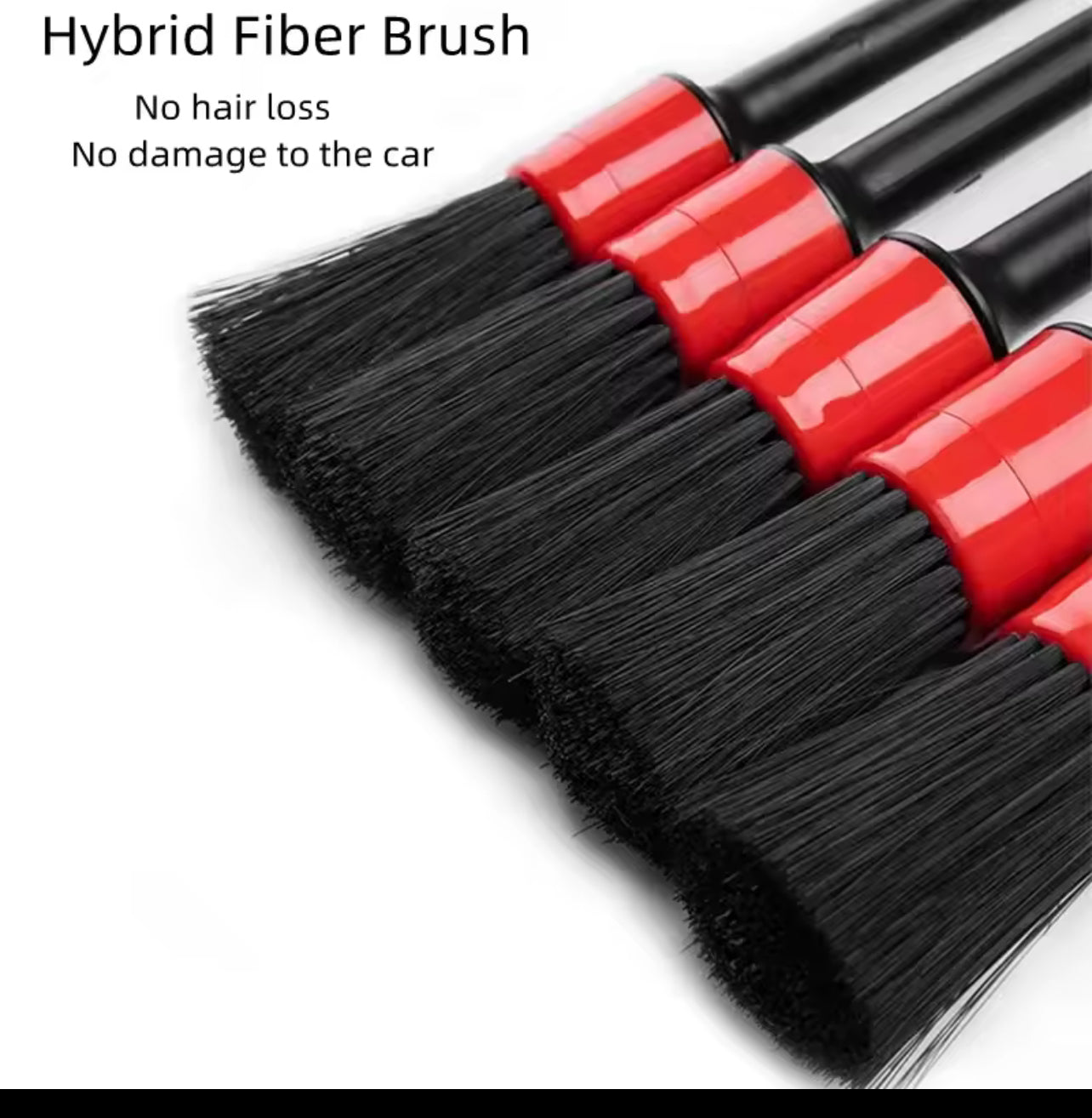 1pcs/5pcs Detailing Brush Set Car Brushes Car Detailing Brush For Auto Cleaning Dashboard Air Outlet Wheel Wash Maintenance Tool